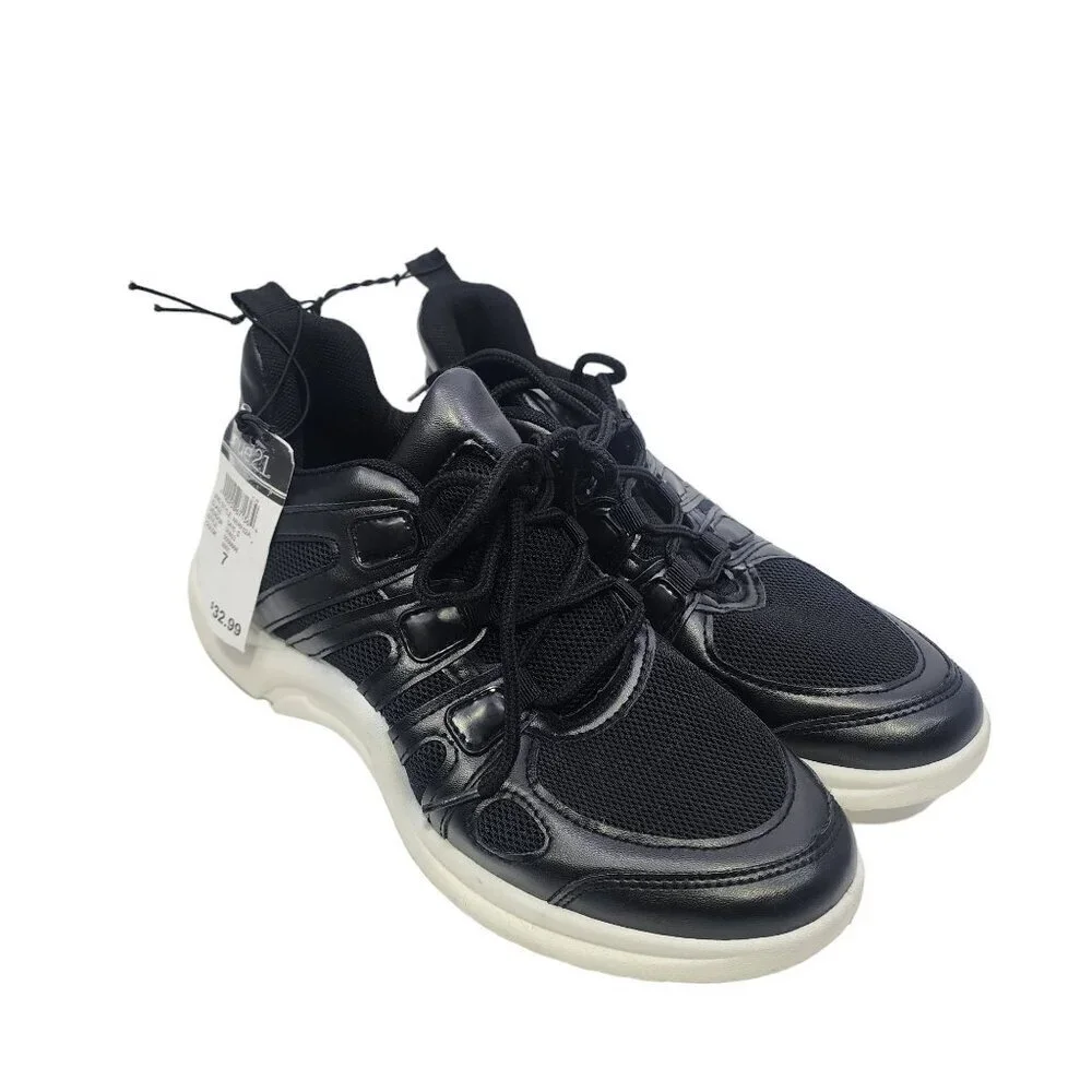New‎ Rue 21 Black Athletic Shoes Women's Size 7